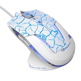 E-Blue Myš Mazer Pro,2500DPI,bílo-modrá