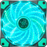 Marvo Ventilátor zelený 15 led svítí