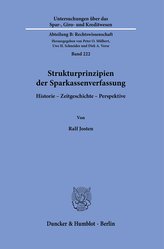Strukturprinzipien der Sparkassenverfassung.