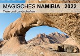 Magisches Namibia - Tiere und LandschaftenCH-Version  (Wandkalender 2022 DIN A2 quer)