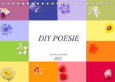 DIY POESIE - BASTELKALENDER (Tischkalender 2022 DIN A5 quer)