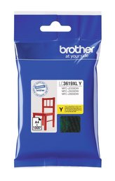BROTHER inkoustová náplň LC-3619XLY pro Brother MFCJ2330, 3530, 3930 / žlutá