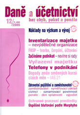 Daně a účetnictví bez chyb, pokut a penále 12/2005