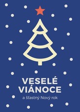 Vianočná pohľadnica tmavá