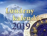 Lunárny kalendár - stolný kalendár 2019