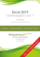 Excel 2019 - Einführungskurs Teil 1