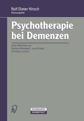 Psychotherapie bei Demenzen