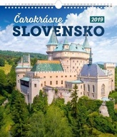 Čarokrásne Slovensko - nástěnný kalendář 2019