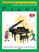 Alfred's Basic Piano Course Lesson Book, Bk 1b: Book & CD