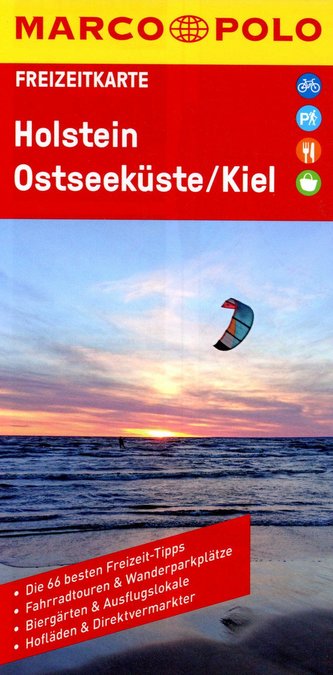MARCO POLO Freizeitkarte Deutschland Blatt 02 Holstein, Ostseeküste, Kiel