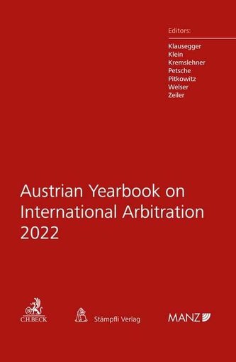 Austrian Yearbook on International Arbitration 2022