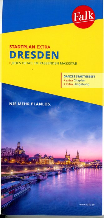 Falk Stadtplan Extra Dresden 1:20 000