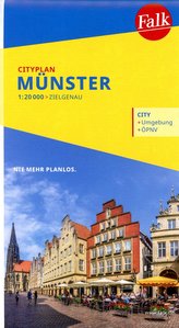 Falk Cityplan Münster 1:20 000