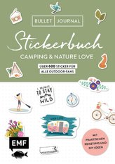 Bullet Journal Stickerbuch - Camping & Nature Love - Über 600 Sticker für alle Outdoor-Fans