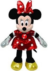 Disney Minnie třpytivá- červená