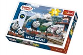 Mašinka Tomáš - Závody na kolejích: Puzzle 30 dílků