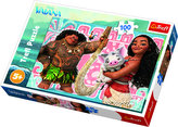Odvážná Vaiana: Puzzle 100 dílků