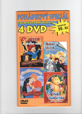 Pohádkový speciál - 4 DVD