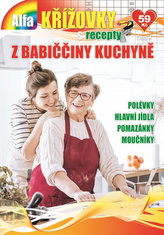Křížovky s recepty Z babiččiny  kuchyně 