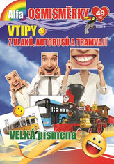 Alfa osmisměrky  Vtipy z vlaků, tramvají