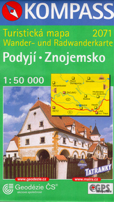 Podyjí, Znojemsko 1:50 000