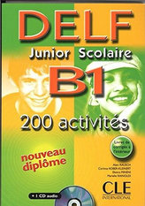 Delf Junior Scokaire B1 livre + corriges + CD