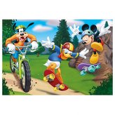 Mickey sportuje: puzzle 2x77 dílků