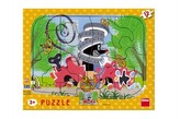 Krtek opravář: puzzle deskové 12 dílků
