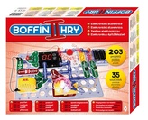 Stavebnice Boffin II. 203 elektronická 203 projektů na baterie 35ks v krabici 40x30x7cm