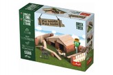 Stavějte z cihel Psí bouda stavebnice Brick Trick v krabici 28x21x7cm