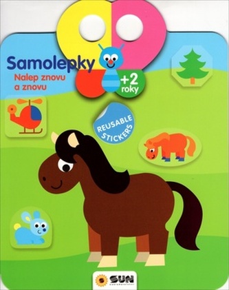 Kůň - Samolepky nalep znovu Kůň - Samolepky nalep znovu
