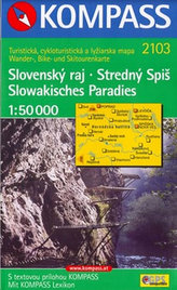 Slovenský raj Stredný Spiš 1:50 000
