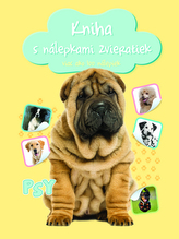 Kniha s nálepkami zvieratiek Psy