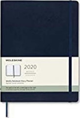 Moleskine: Plánovací zápisník 2020 měkký modrý XL