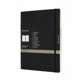Moleskine: Professional diář-zápisník měkký černý XL