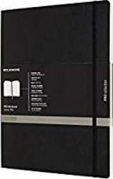 Moleskine: Professional diář-zápisník měkký černý XXL