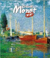 Nástěnný kalendář Claude Monet 2020, 48 × 56 cm