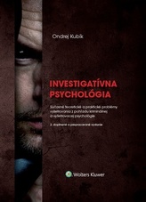 Investigatívna psychológia - brožovaná