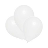 SusyCard - Balónky bílé, 25 ks