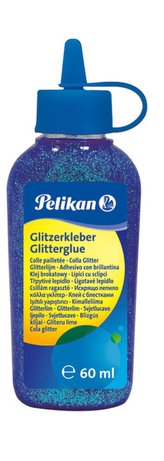 Pelikan - Lepidlo glitrové 60ml modré