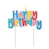 SusyCard - Dortová narozeninová svíčka Happy Birthday