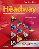 New Headway 4th edition Elementary Student´s book with Oxford Online Skills Oxford Online Skills (without iTutor DVD-ROM)