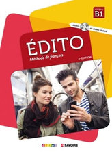 Édito B1 Učebnice + CD Mp3 + DVD (Ed. 2018)