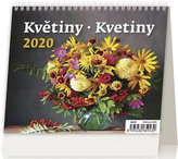 Kalendář stolní 2020 - MiniMax Květiny/Kvetiny