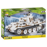 Stavebnice COBI 2511 II World War Tank PzKpfw V Panther Ausf. A/490 kostek+2 figurky