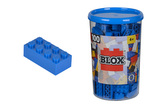 Blox 100 Kostičky modré v boxu