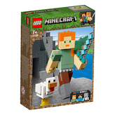 LEGO Minecraft 21149 velká figurka: Alex s kuřetem