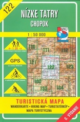 Nízke Tatry Chopok 1 : 50 000