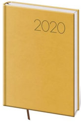 Diář 2020 - Print/týdenní A5/žlutá