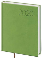 Diář 2020 - Print/denní B6/světle zelená